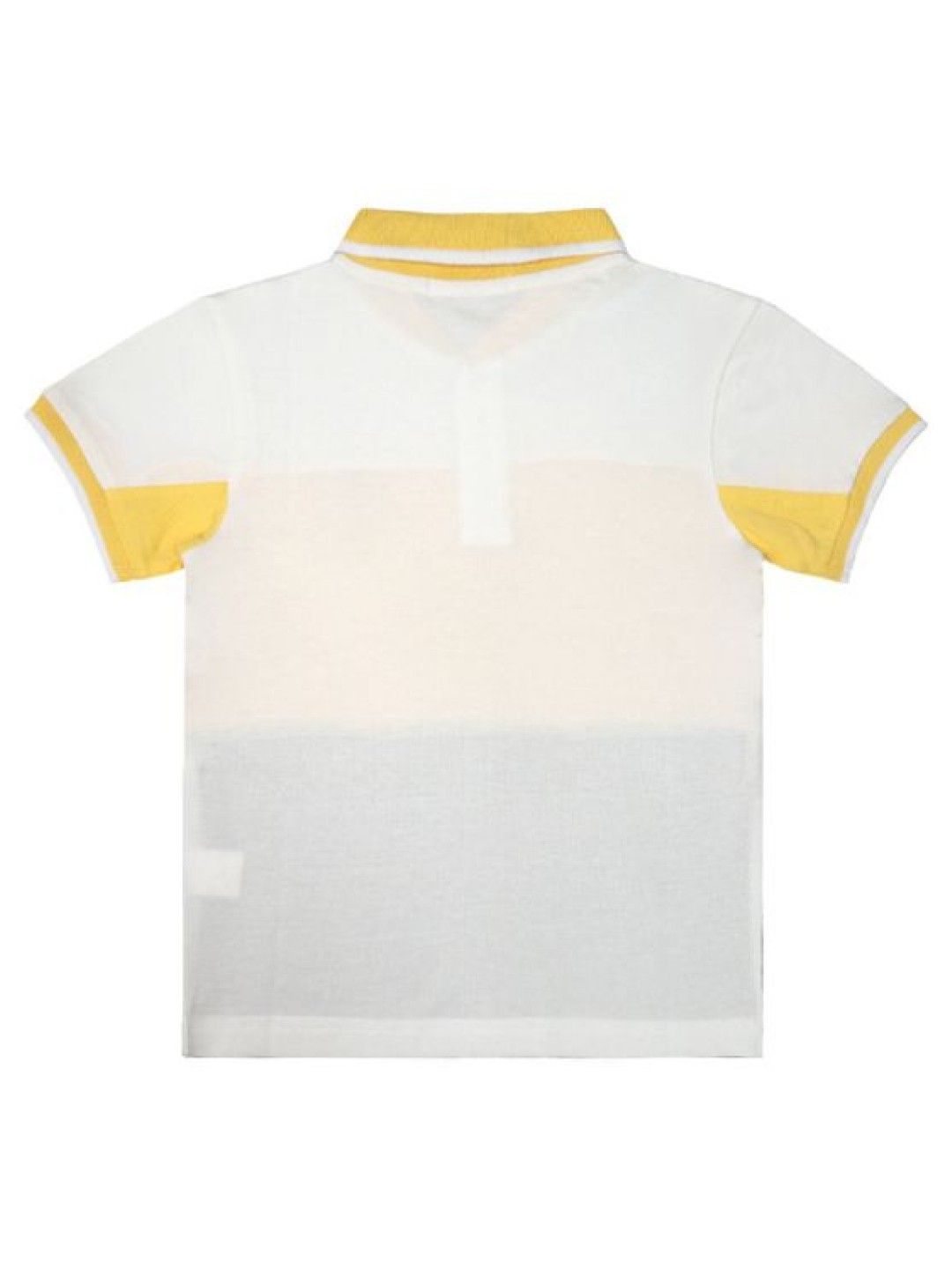 Grizzly Boys Short Sleeve Polo Shirt Cut & Sew (Yellow- Image 2)