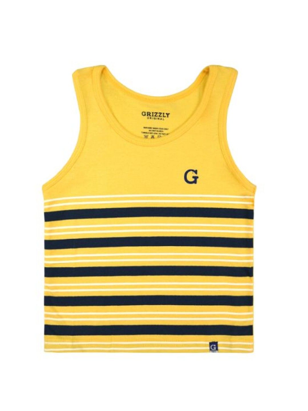 Grizzly Boys Muscle Sando Shirt Stripe