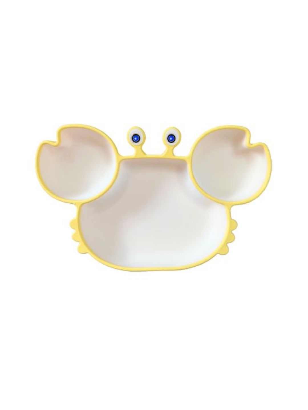 JulieBean Baby Under the Sea Crab Suction Plate (Yellow- Image 1)