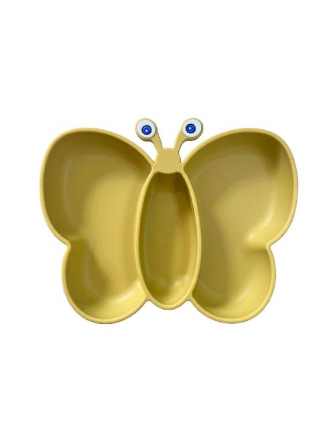 JulieBean Baby Butterfly Suction Plate (Yellow- Image 1)