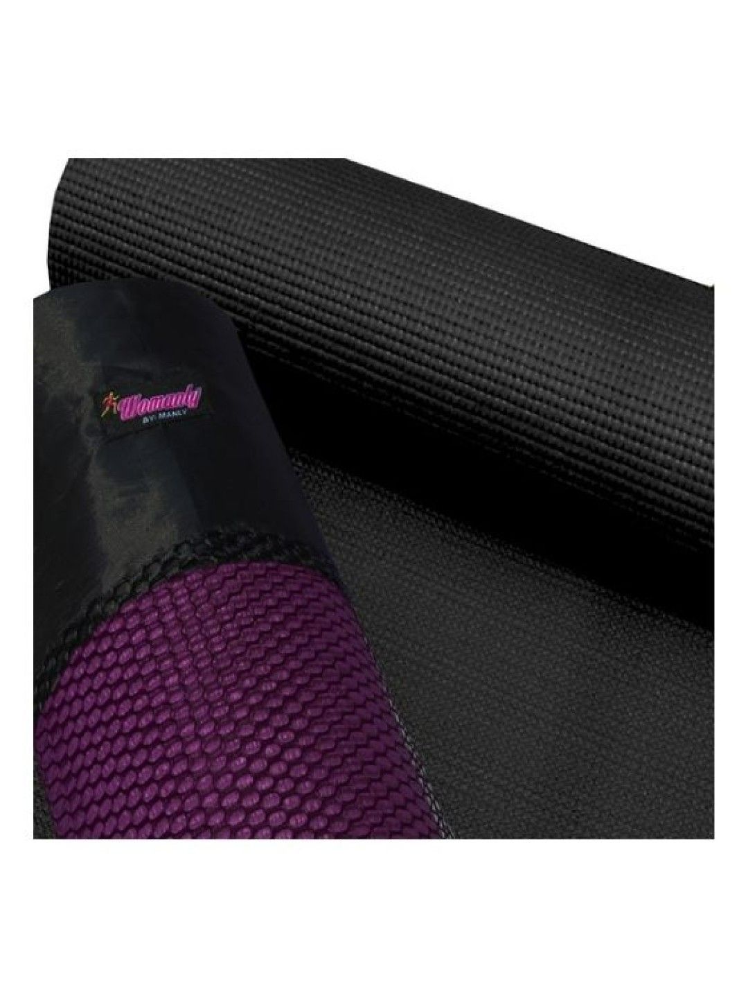 Womanly Yoga Mat PVC (6mm) (Rose Pink- Image 4)