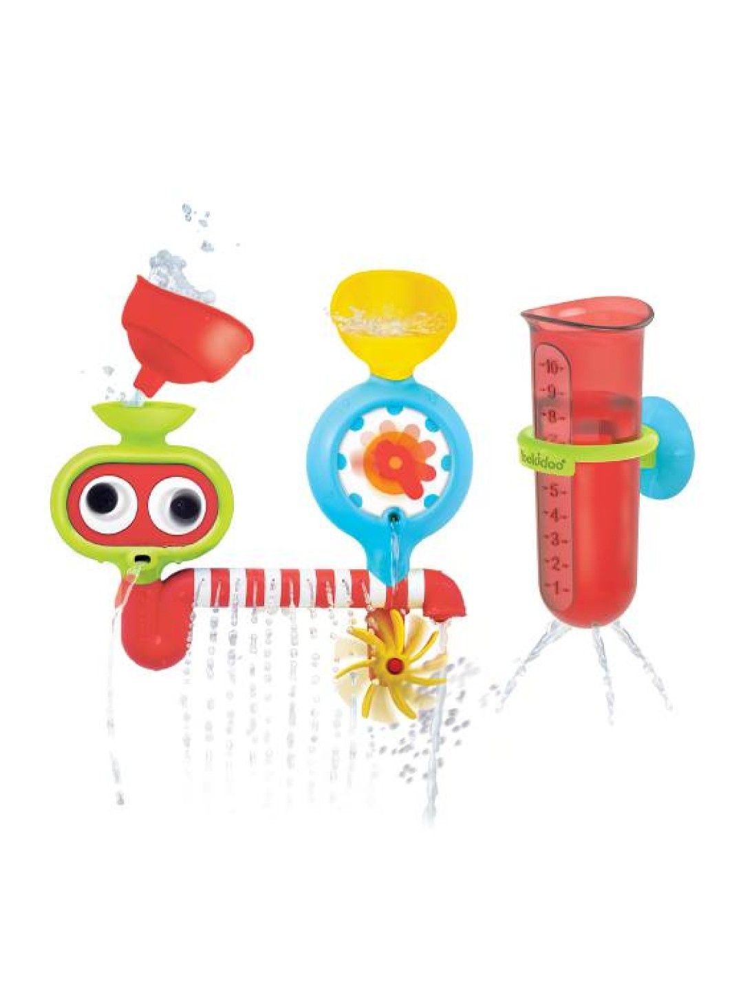 Yookidoo Spin N' Sprinkle - Bath Toy Water Lab