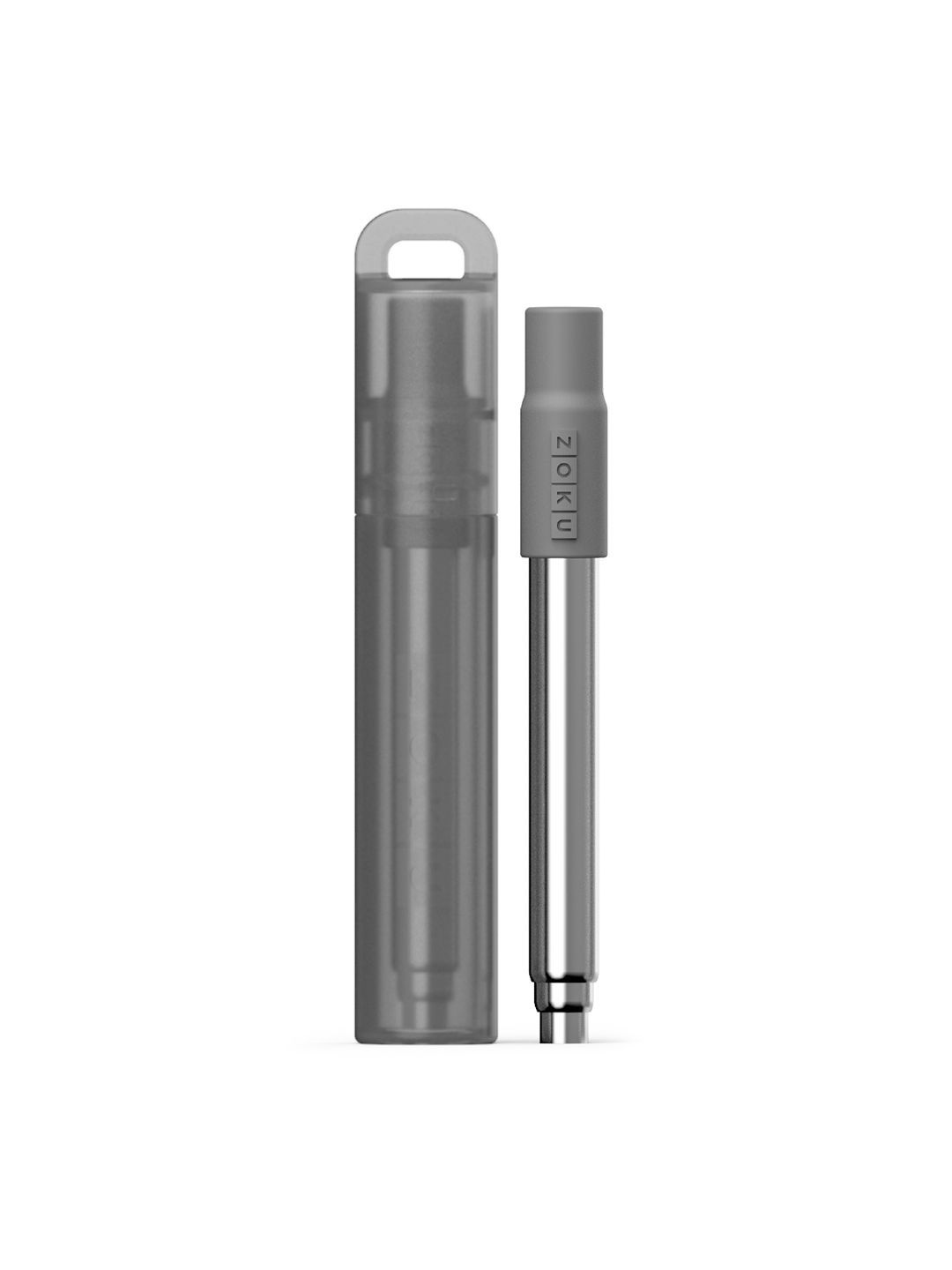 Zoku Pocket Straw (Charcoal Grey- Image 1)