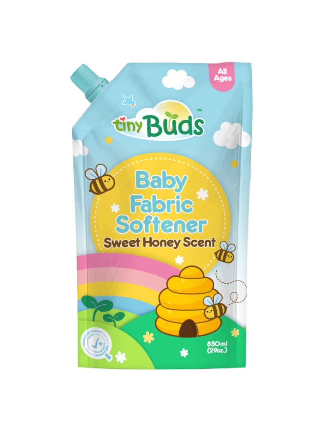 Tiny Buds Fabric Softener - Sweet Honey (850ml)