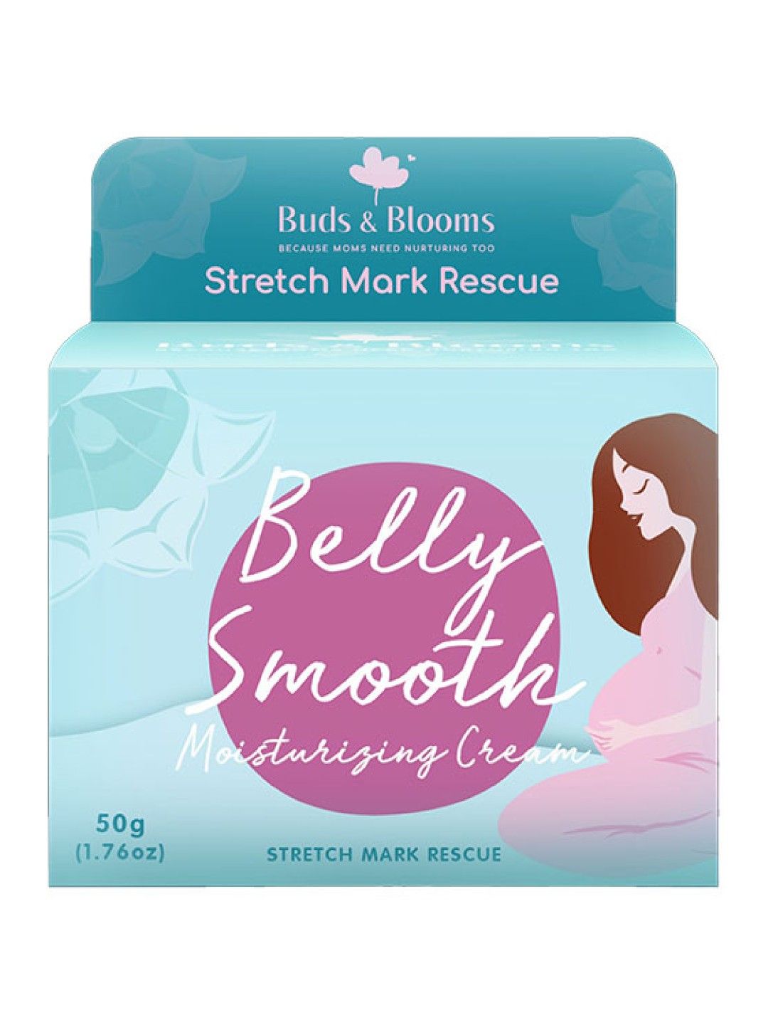Buds & Blooms Belly Smooth Stretch Mark Cream (50g)