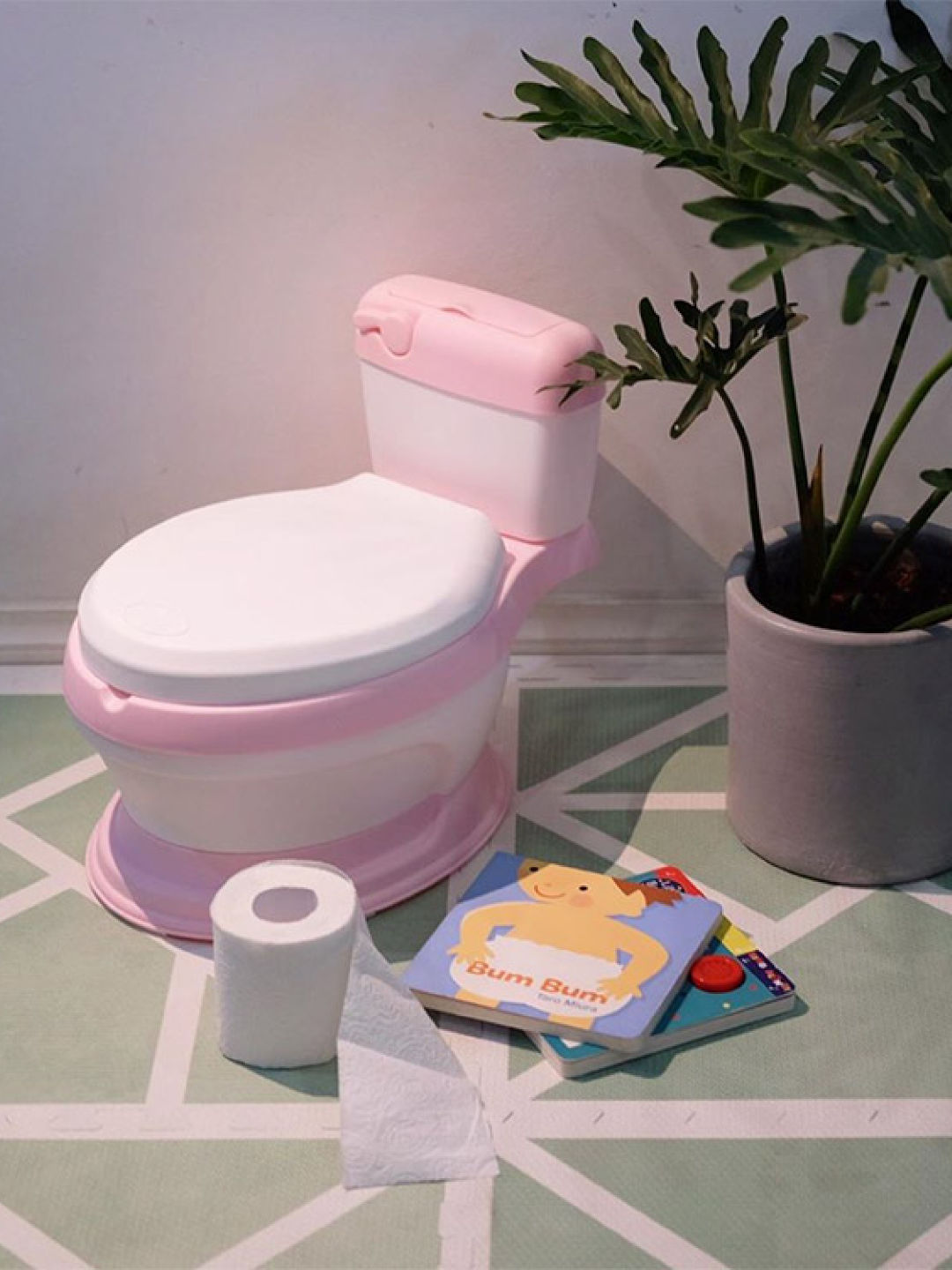 Bambina Baby Potty (Pink- Image 2)