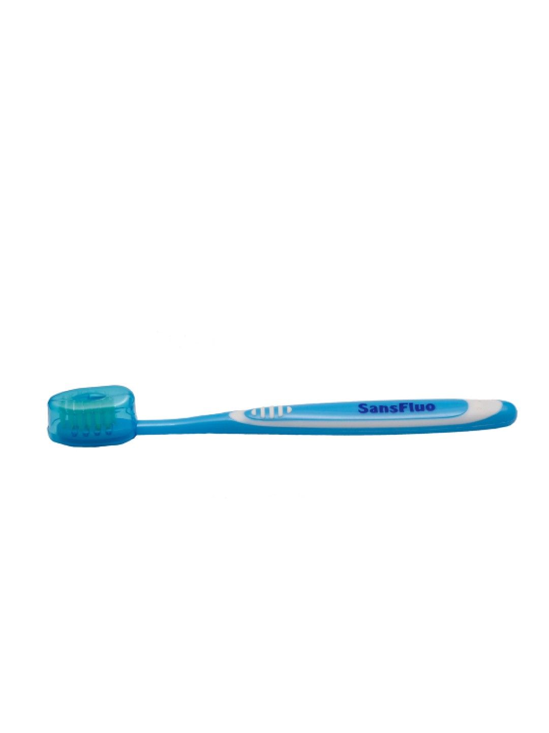 SansFluo Kids Toothbrush (5-10yo) (Blue- Image 2)