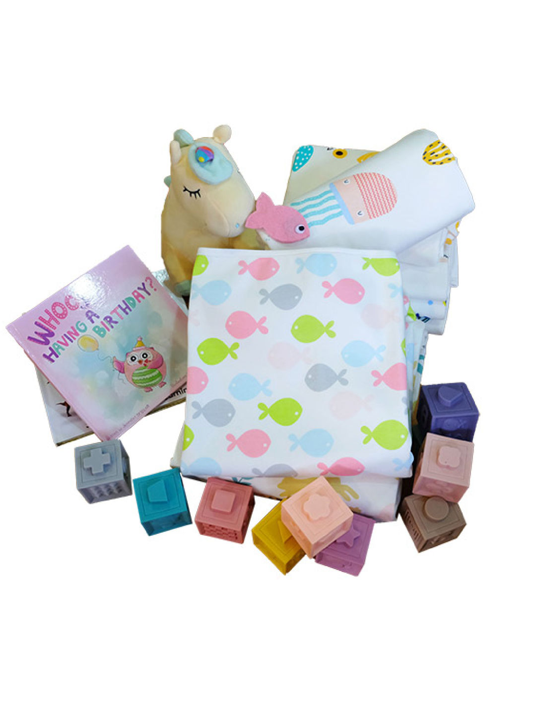 Lulubaby Fish Gigantic Crib Pad (No Color- Image 1)