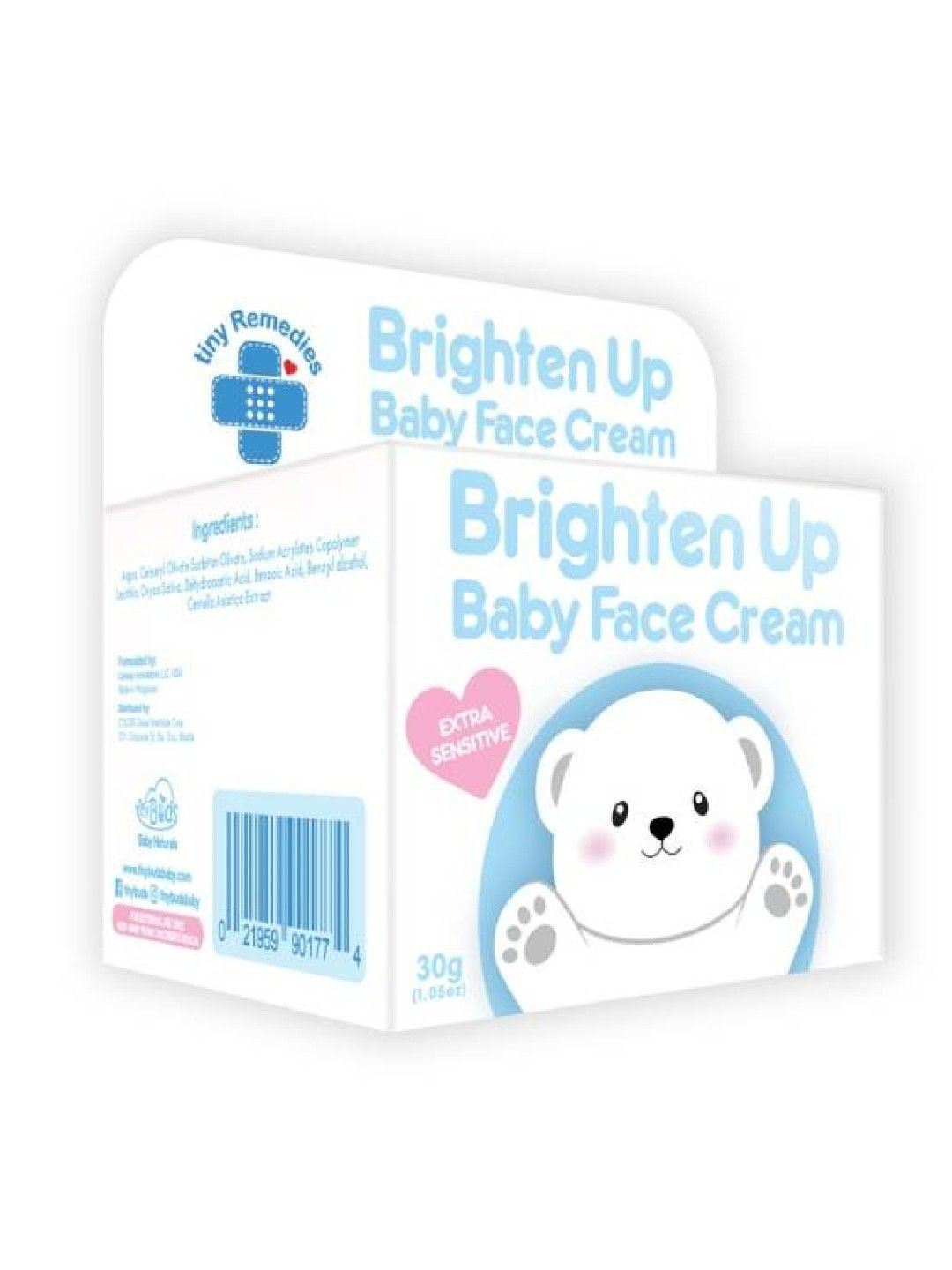 Tiny Buds Extra Sensitive Brighten Up Baby Face Cream (30g)