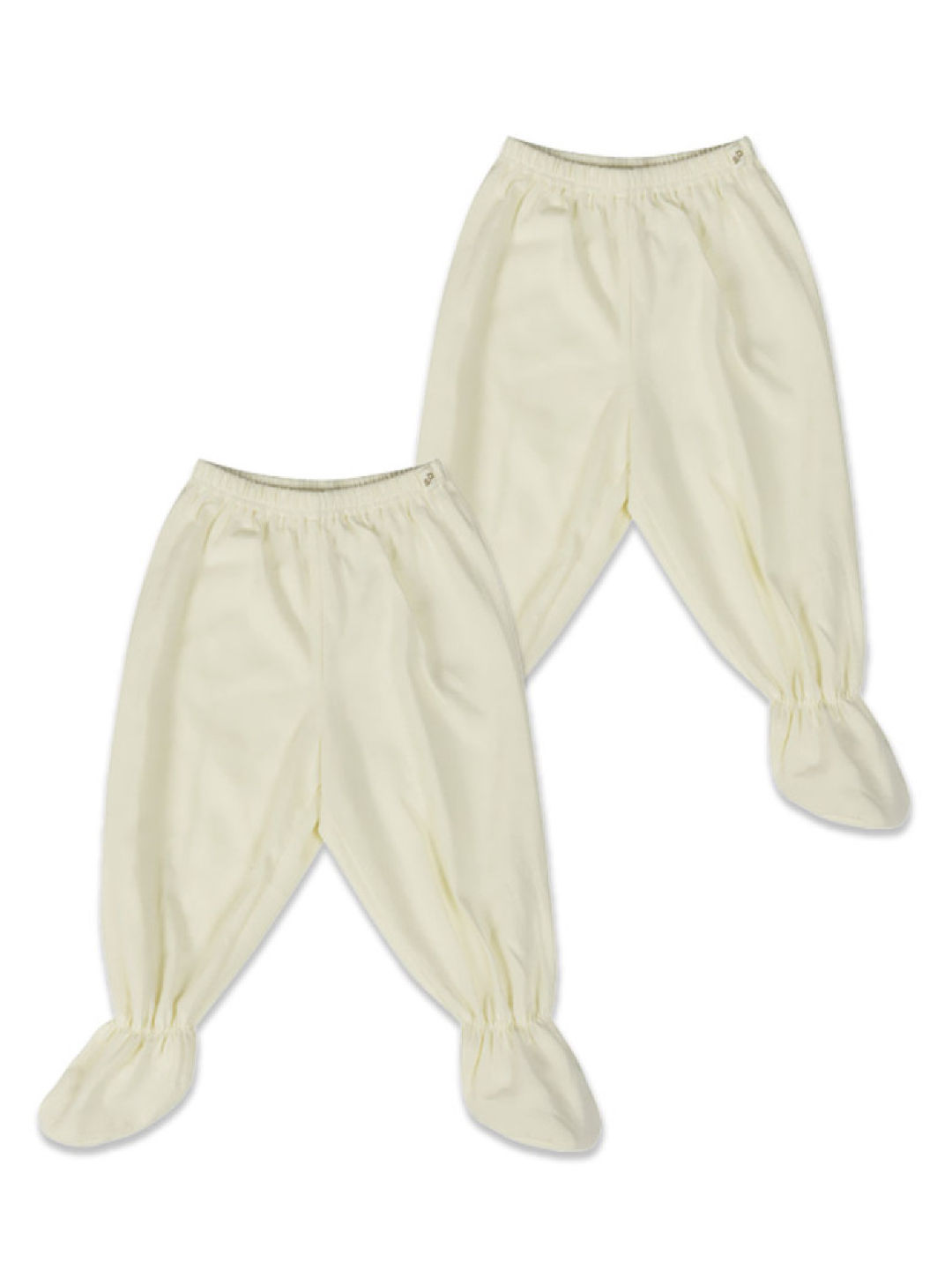 St. Patrick Organic Footie Pajamas- Set of 2 (Natural- Image 1)