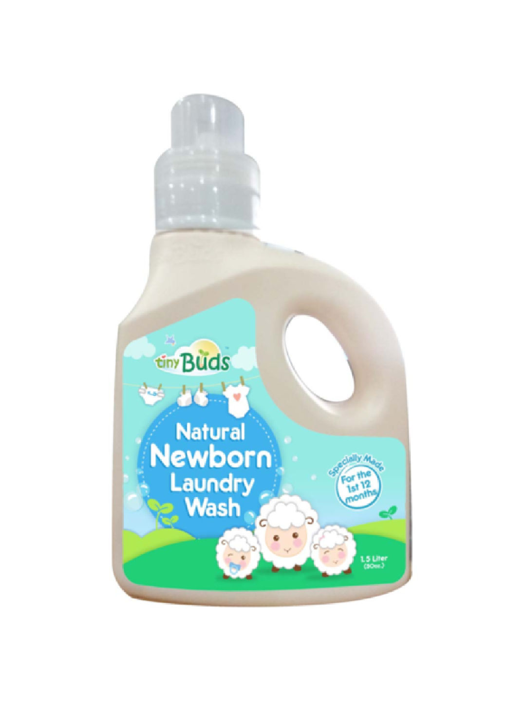 Tiny Buds Newborn Laundry Liquid Wash (1.5L)