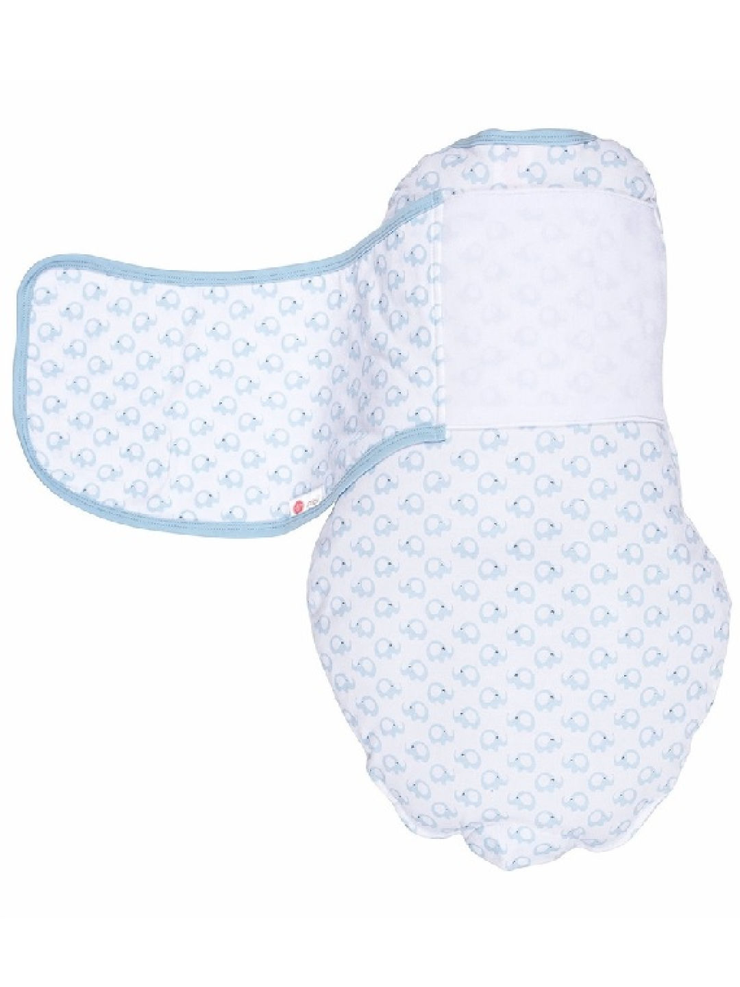 Embe Babies 2-Way Elephant Classic Wearable Swaddle (Blue- Image 3)