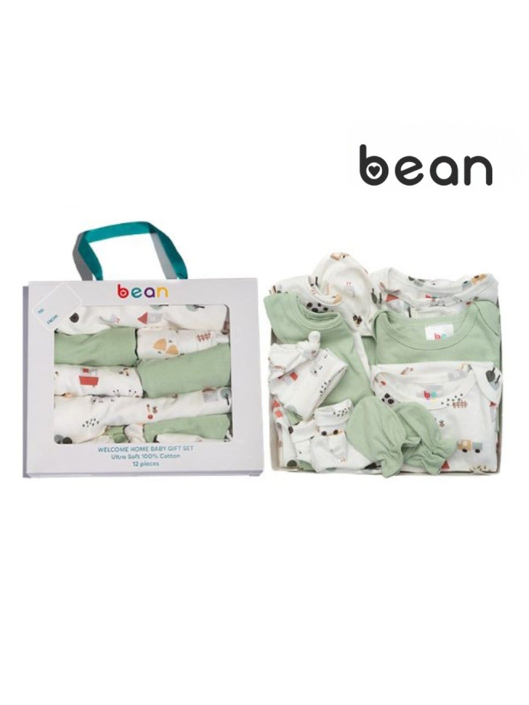 bean fashion Baby Wear Gift Set 12 pcs (Farm- Image 3)