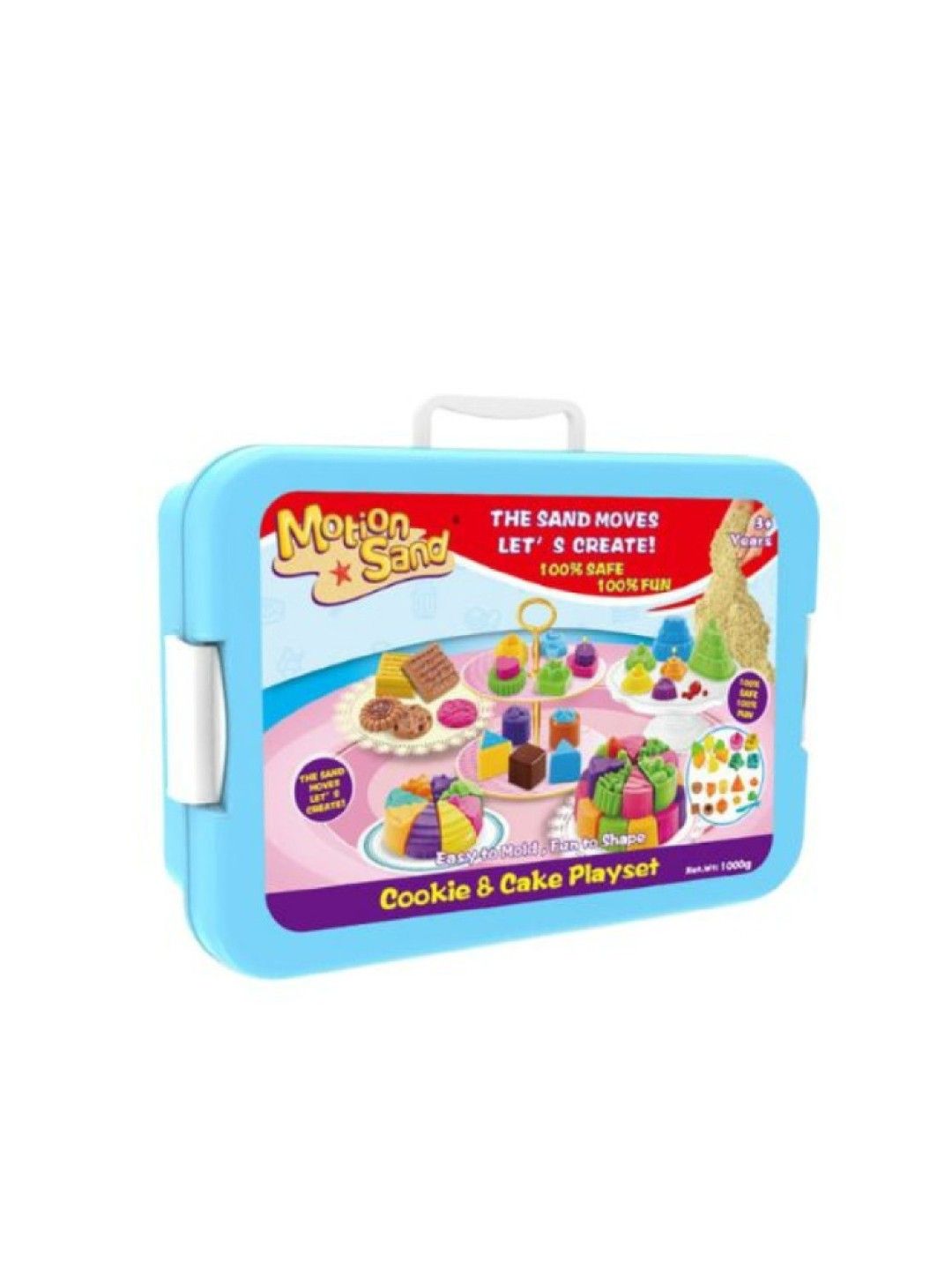 Motion Sand Deluxe Bucket - Cookie & Cake Playset