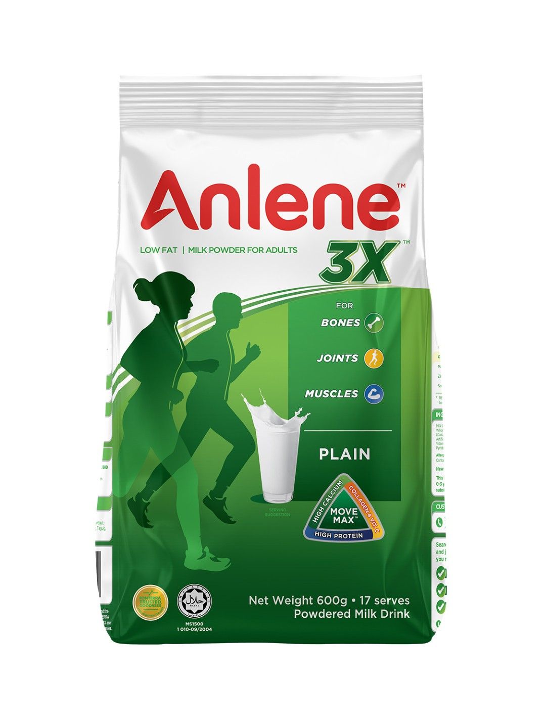 Anlene Anlene 3X Milk Powder Plain (600g) (No Color- Image 1)