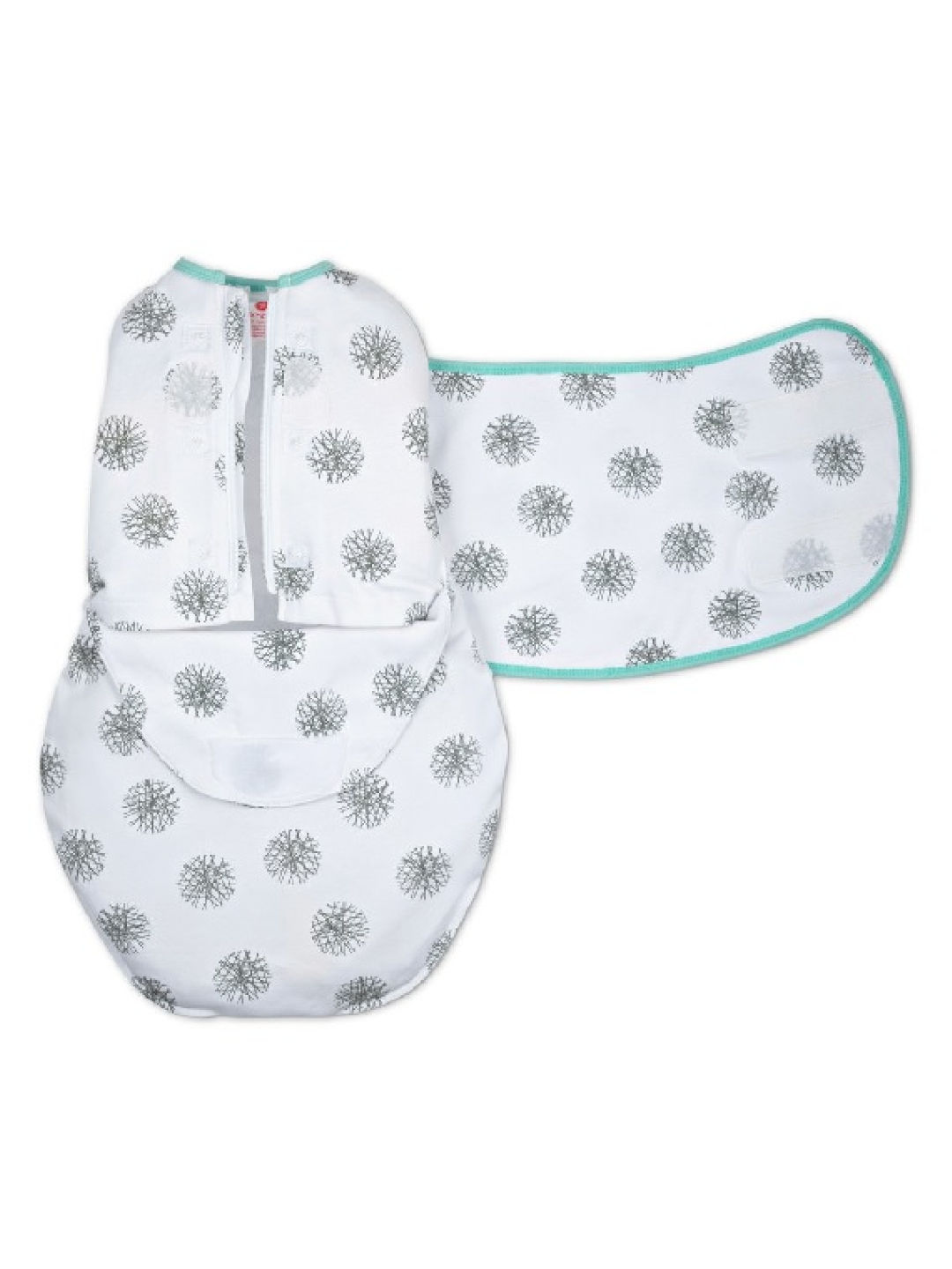 Embe Babies 2-Way Luxe Wearable Swaddle (Mint- Image 2)