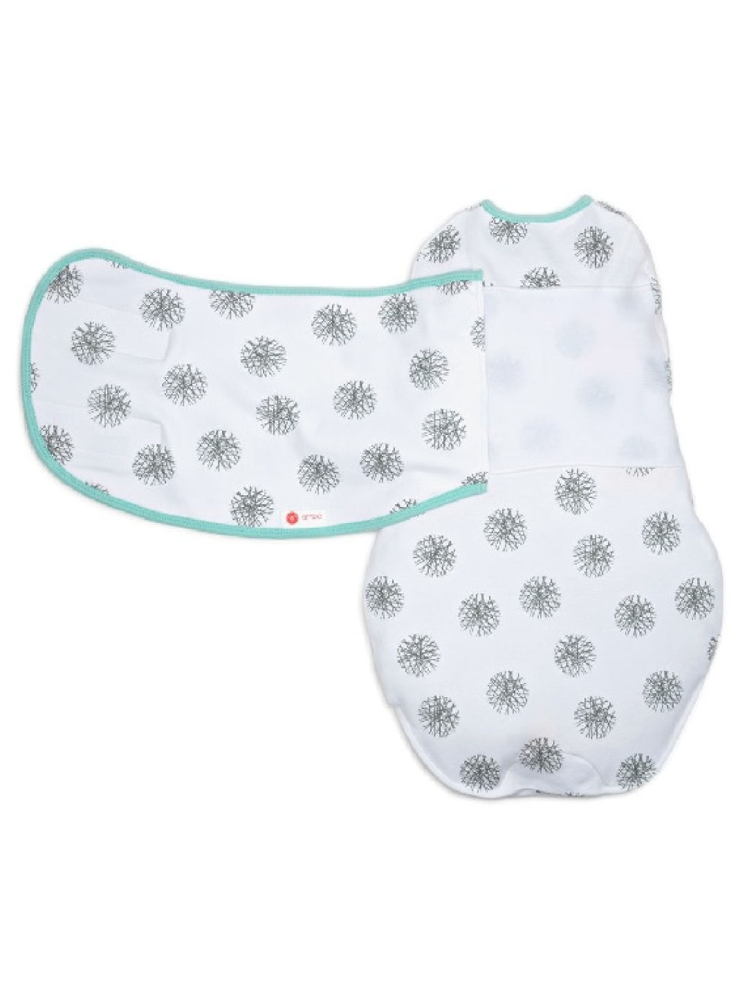 Embe Babies 2-Way Luxe Wearable Swaddle (Mint- Image 3)