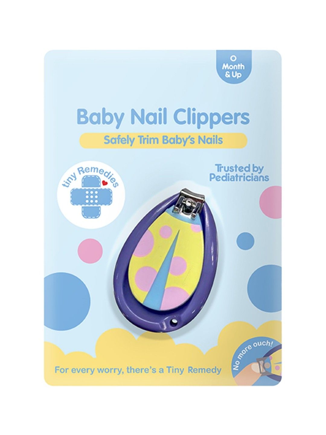 Tiny Buds Tiny Remedies Nail Clipper (White- Image 2)