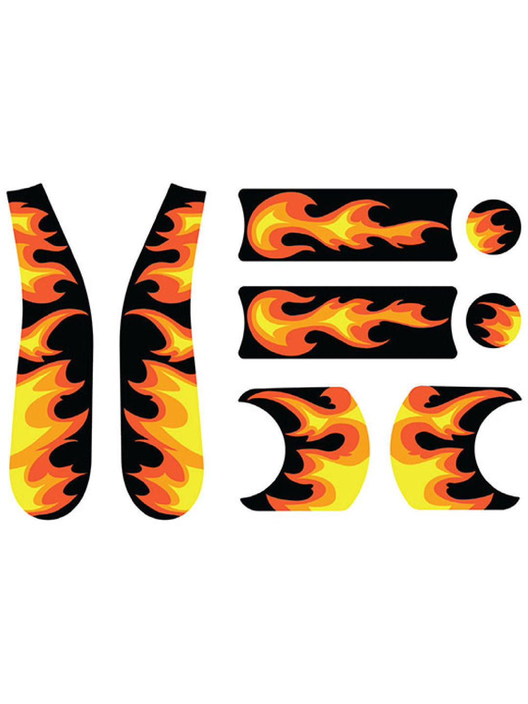 Doona Liki Flames Sticker Set