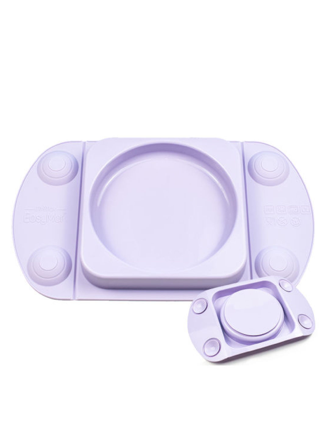 EasyTots EasyMat MiniMax: Portable Open Baby Suction Tray