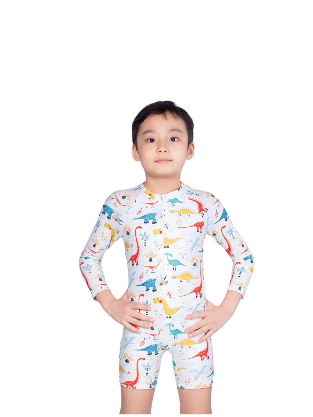 Little Paddler Little Bob Wetsuit Rashguard (Dinosaur- Image 2)