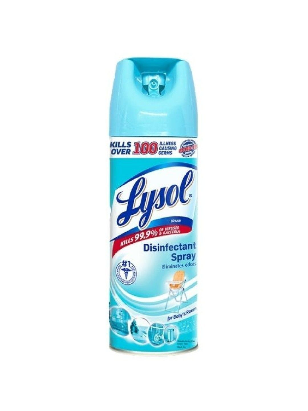 Lysol Disinfectant Spray Baby's Room (340g) [Expiry: Mar 2025]