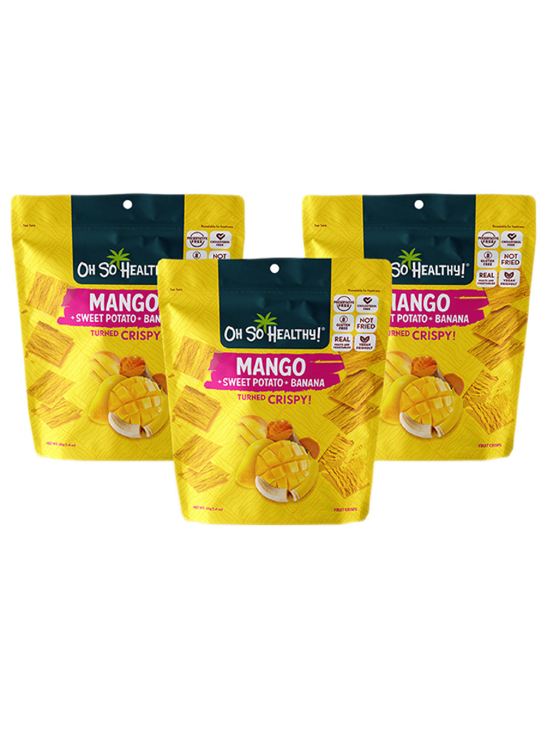 Oh So Healthy! Mango Crisps (set of 3)