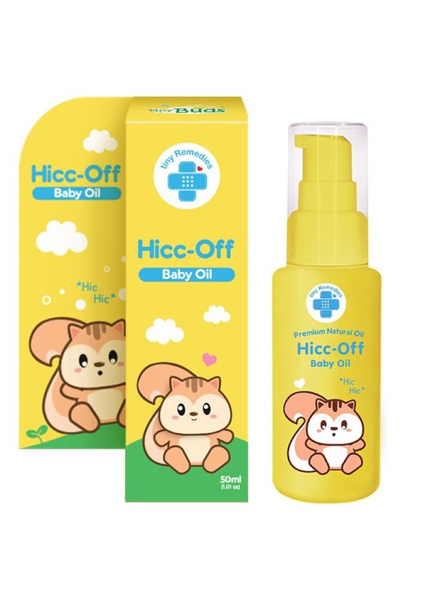 Tiny Buds Premium Natural Oil Hicc-Off Baby Oil (50ml)