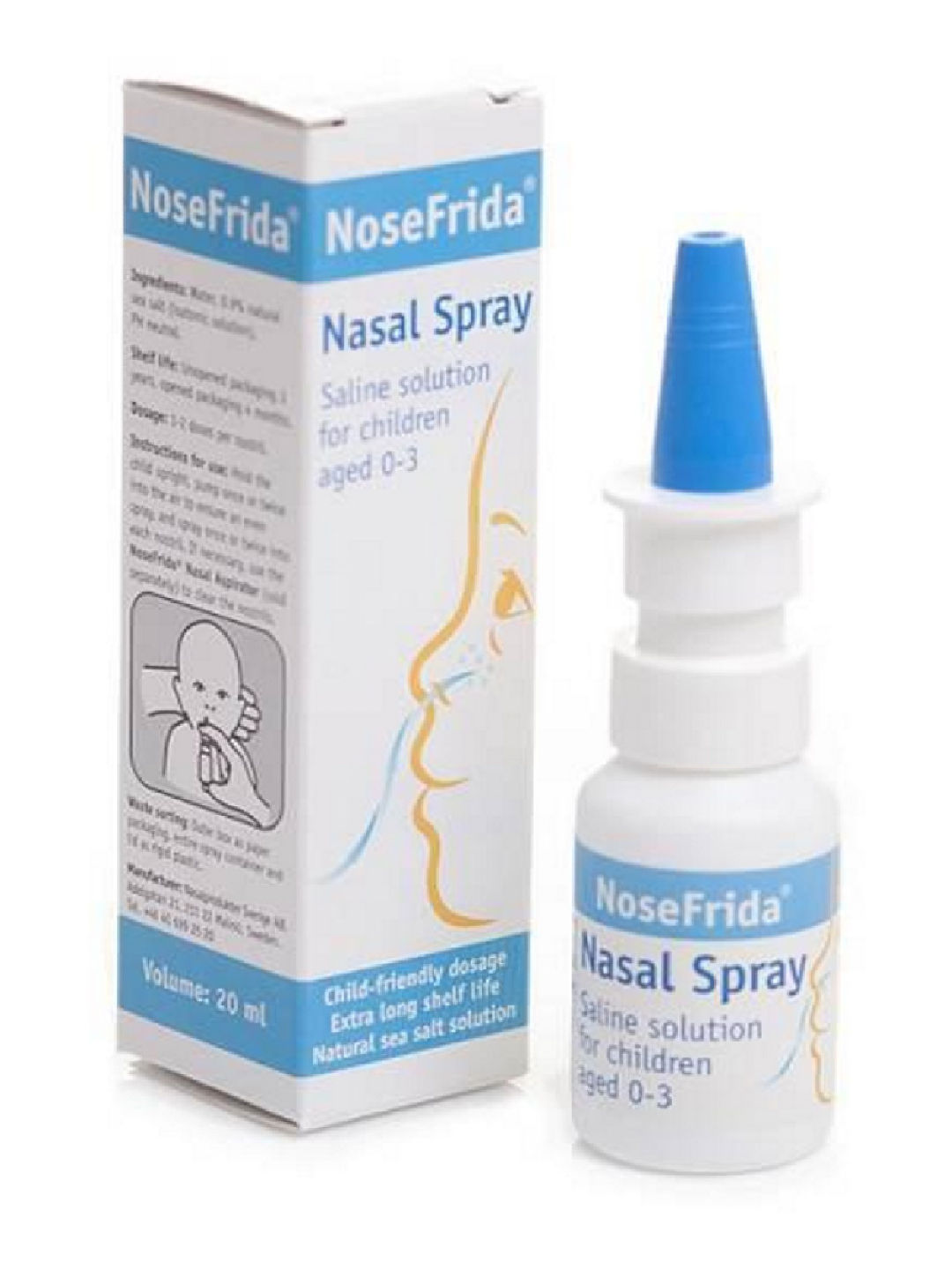 NoseFrida Nasal Saline Spray