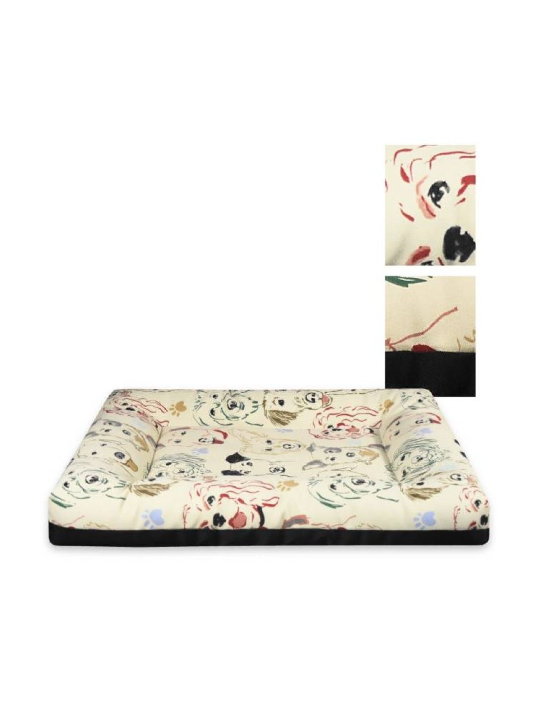 PUPKITS PARE - Pet Mat (Beige - Dog Pattern- Image 2)