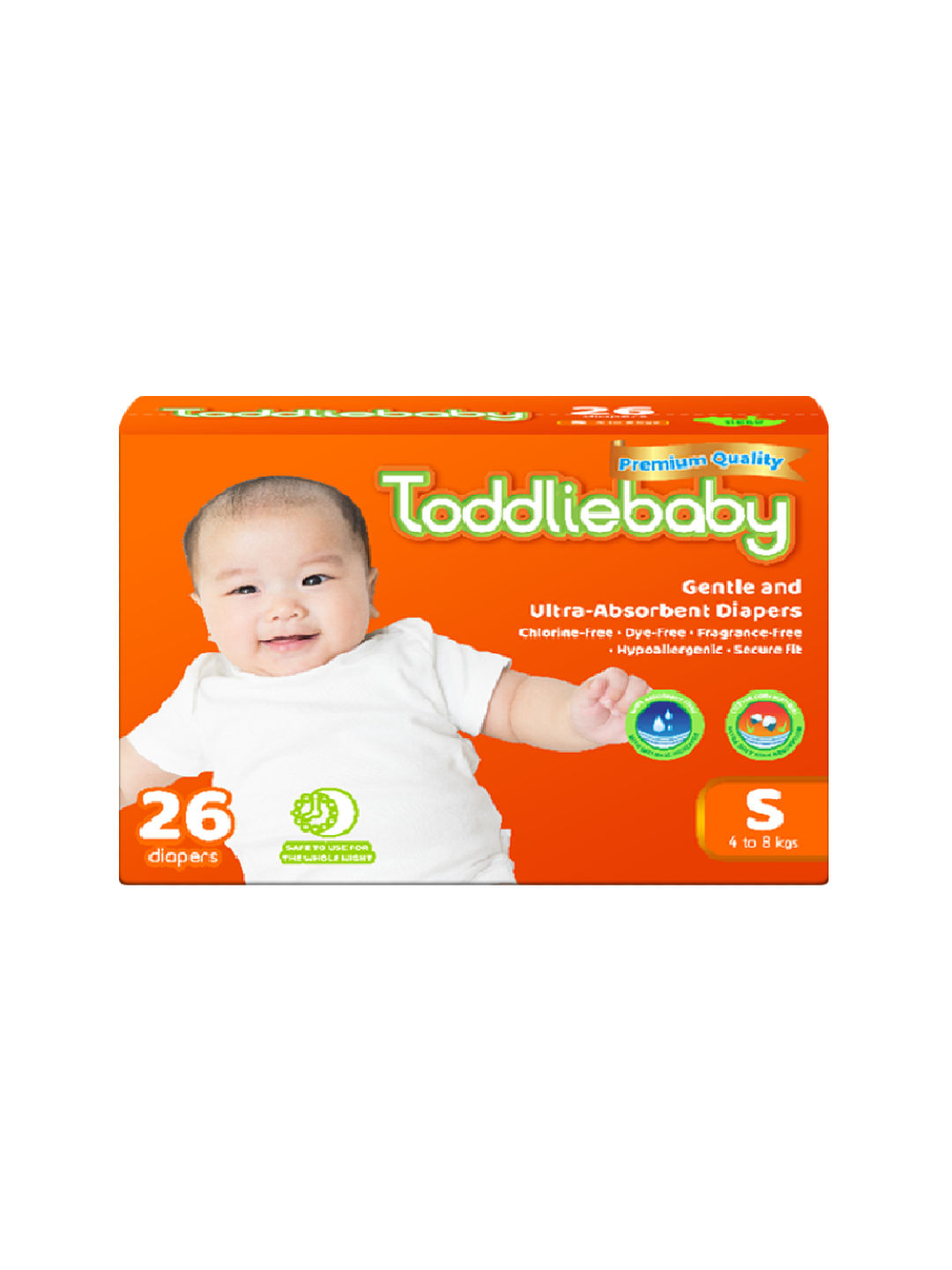 Toddliebaby Gentle Diapers Small (26 pcs) (No Color- Image 1)