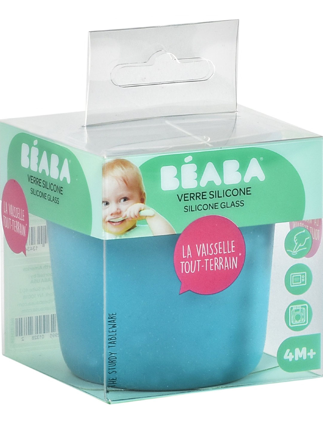 Beaba Silicone Cup (Blue- Image 2)