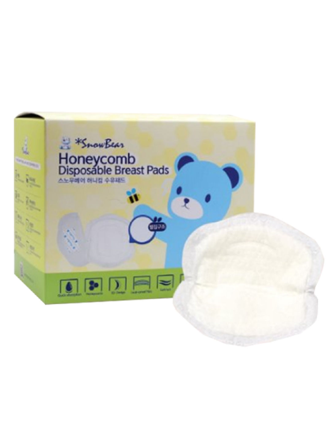 SnowBear Honeycomb Breast Pad (No Color- Image 1)