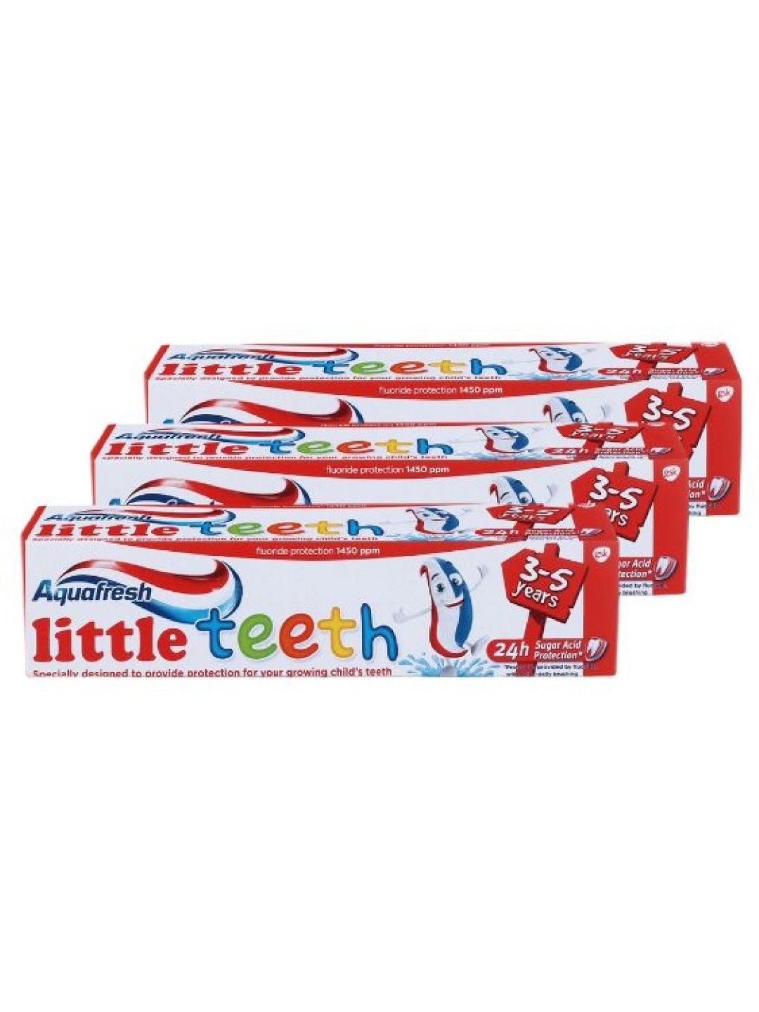 Aquafresh Little Teeth Toothpaste 50ml x 3