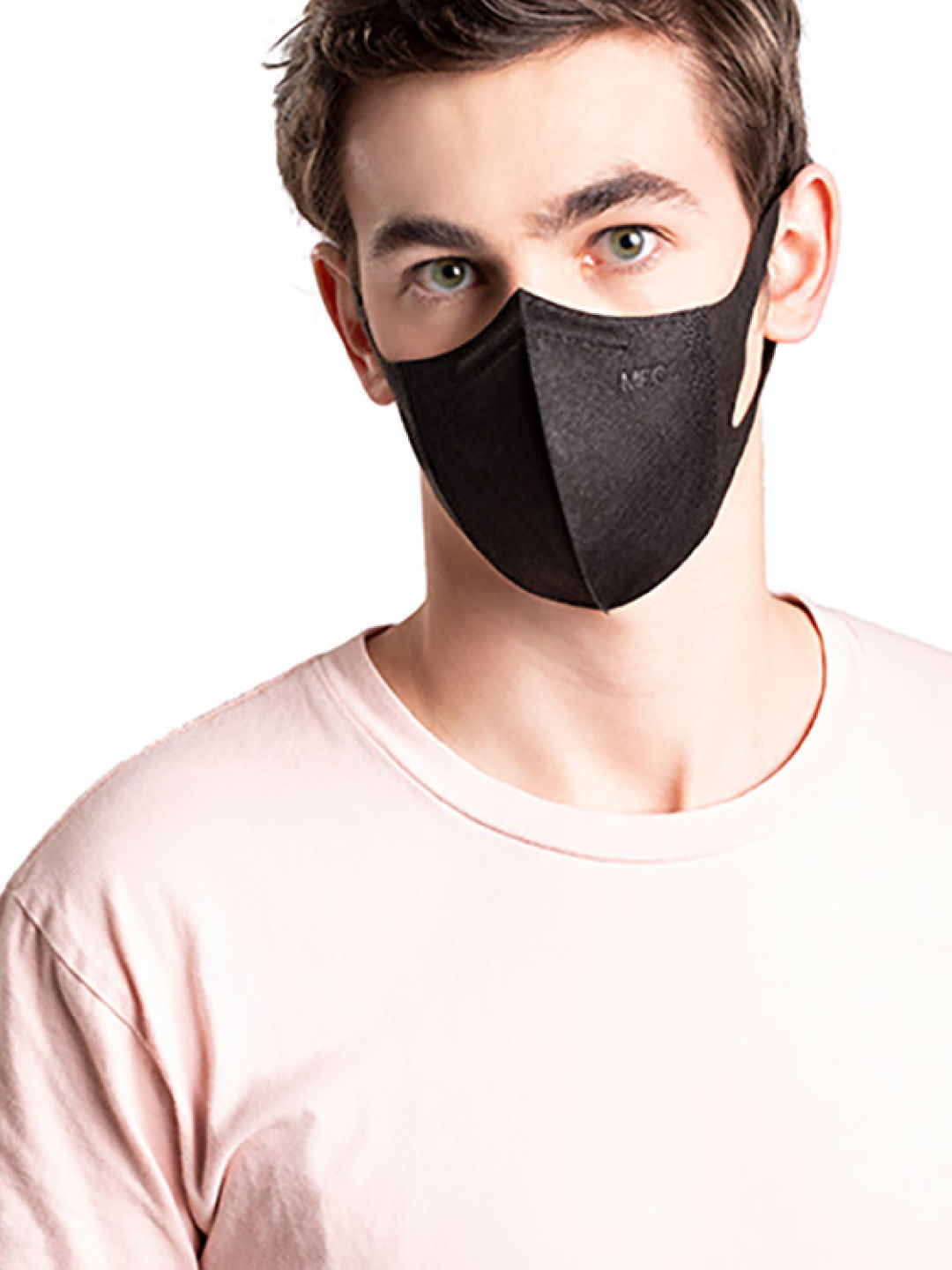 Meo Large Disposable Mask (Pack of 3) (Black- Image 3)