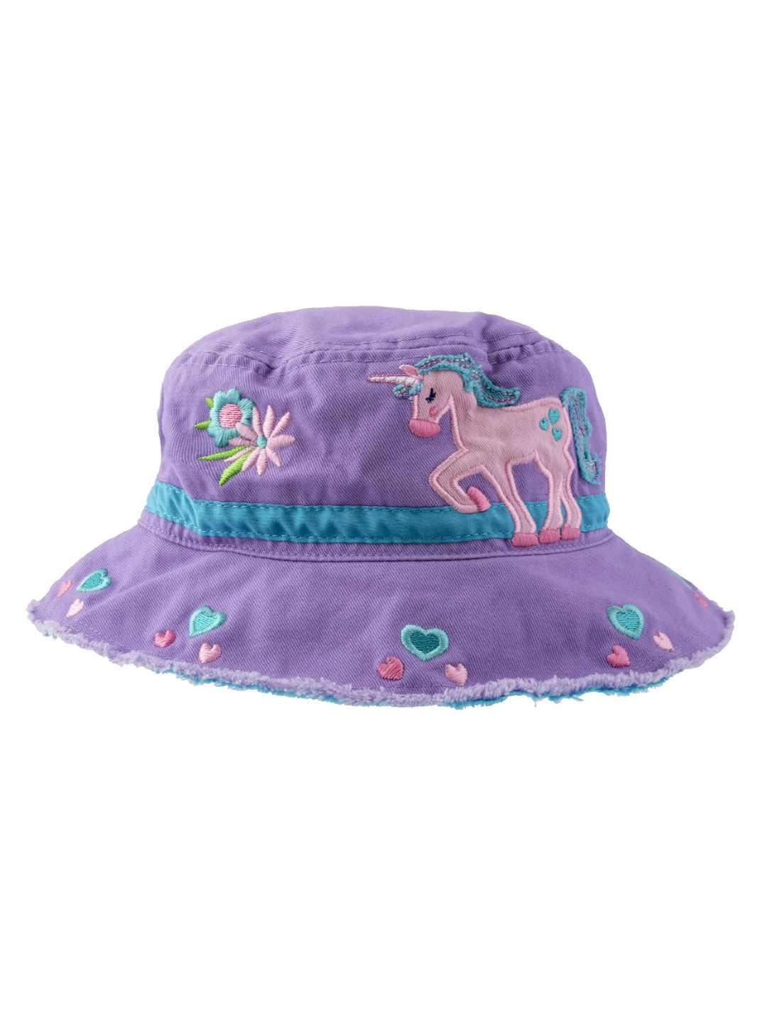 Stephen Joseph Unicorn Bucket Hat (Pastel Purple- Image 1)