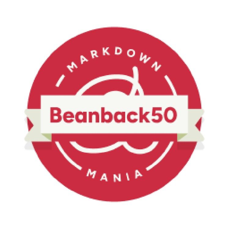 Icon for Use code: BEANBACK50