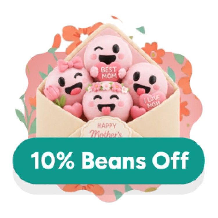 Icon for 10% off with Beans