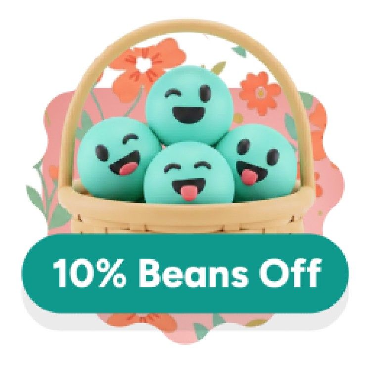 Icon for 10% off with Beans