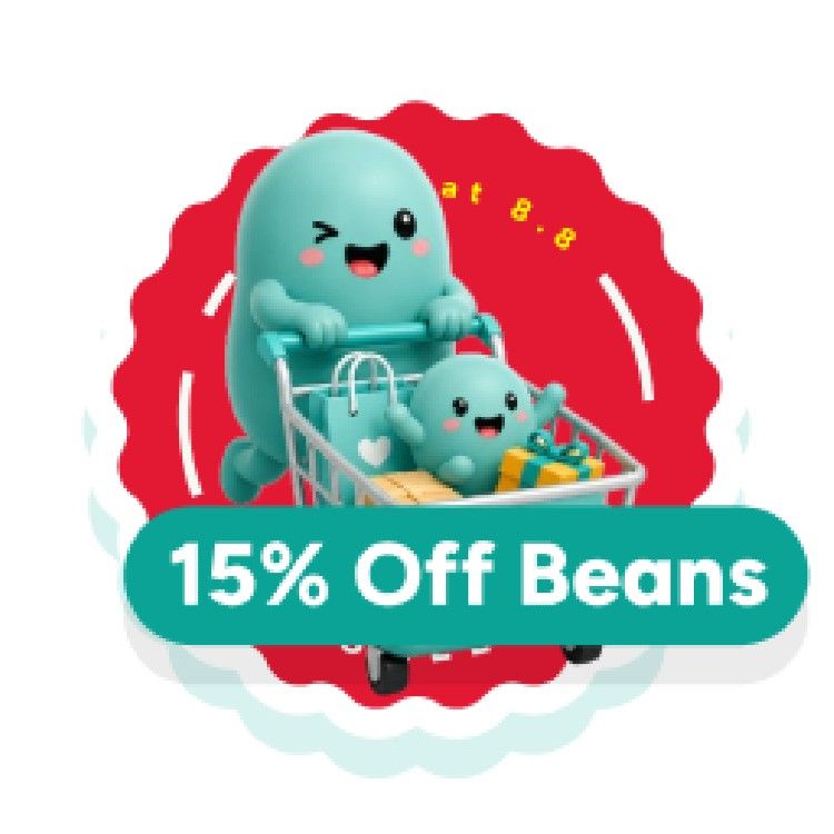 Icon for 15% Off Beans
