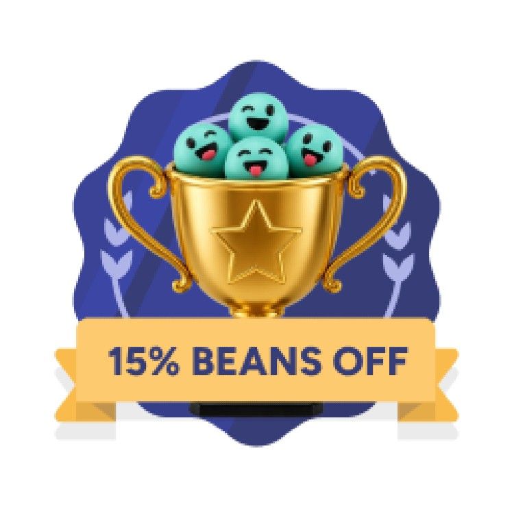 Icon for 15% Off Beans