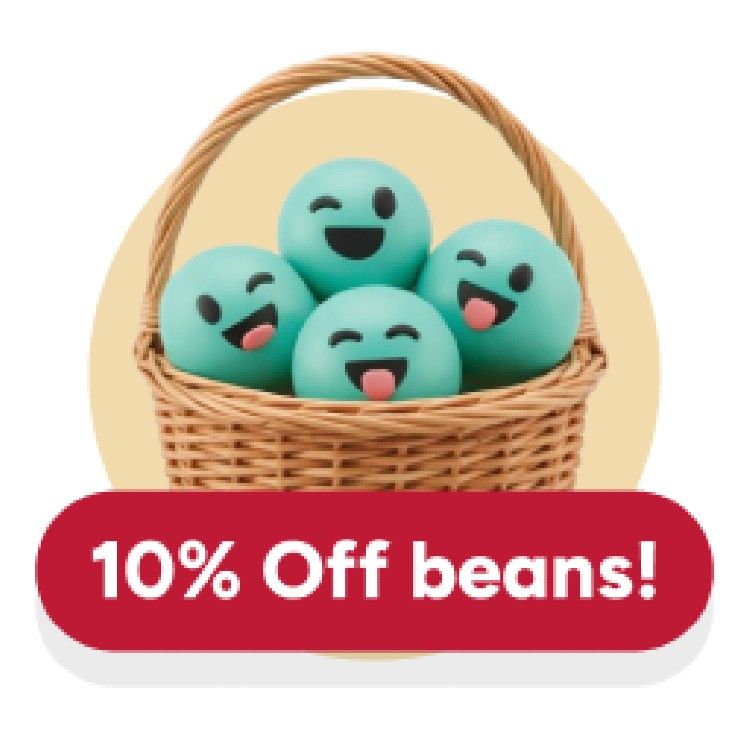 Icon for 15% off with Beans