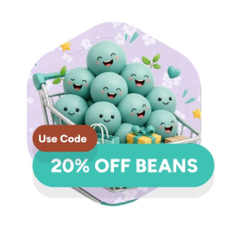 Icon for 20% OFF with Beans