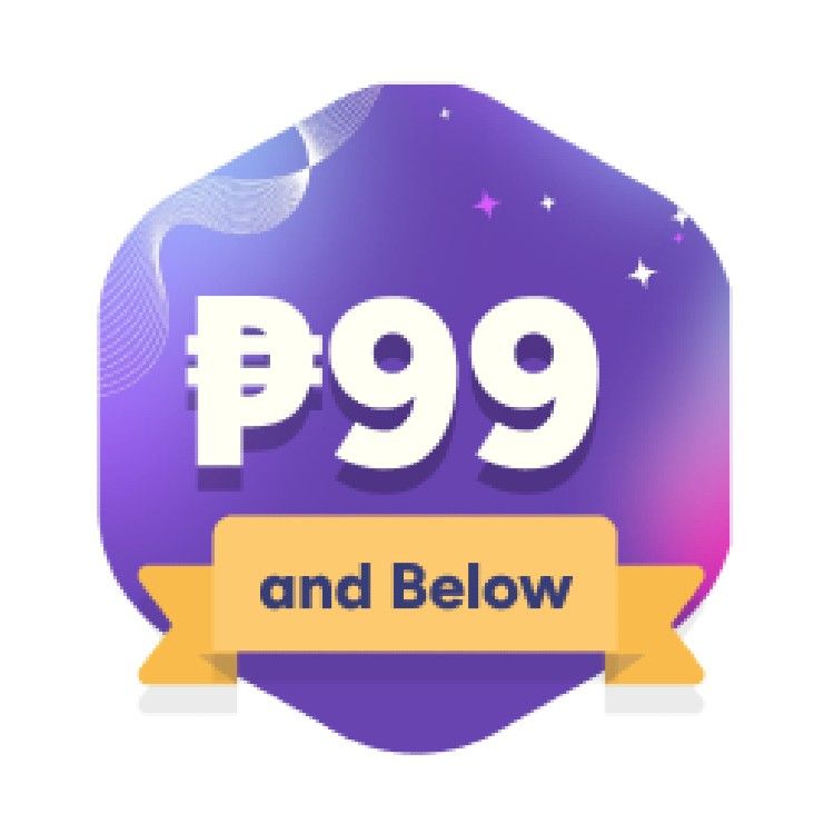 Icon for ₱99 or Less!