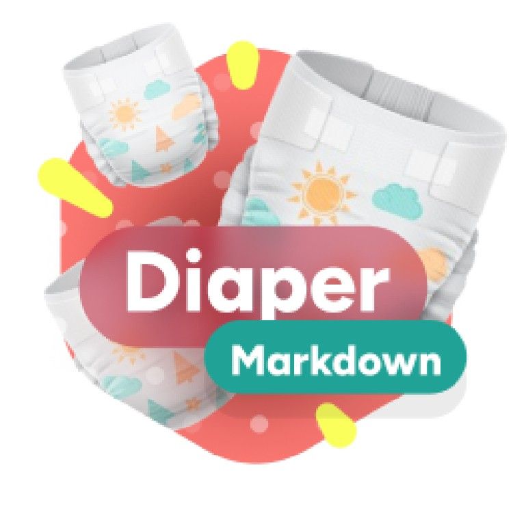 Icon for Can’t-Miss Diaper Deals!