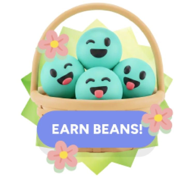 Icon for Earn more beans!