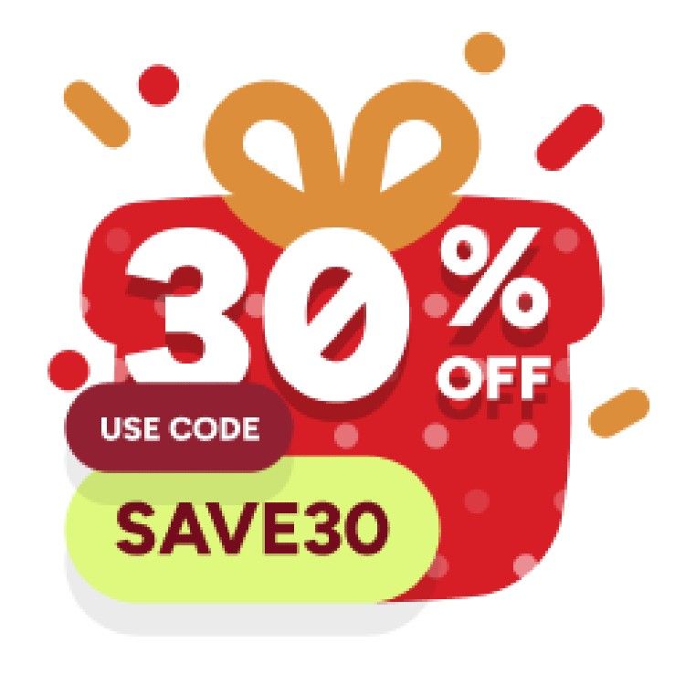 Icon for Save up to 30%