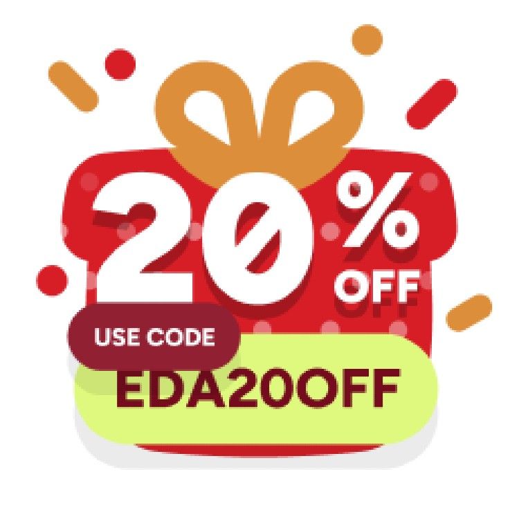 Icon for Use Code: EDA20OFF