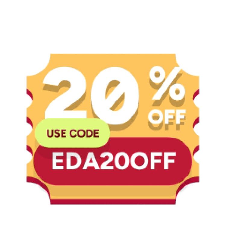 Icon for Use Code: EDA20OFF