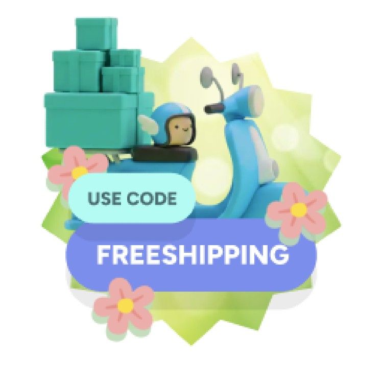 Icon for Use code: FREESHIPPING